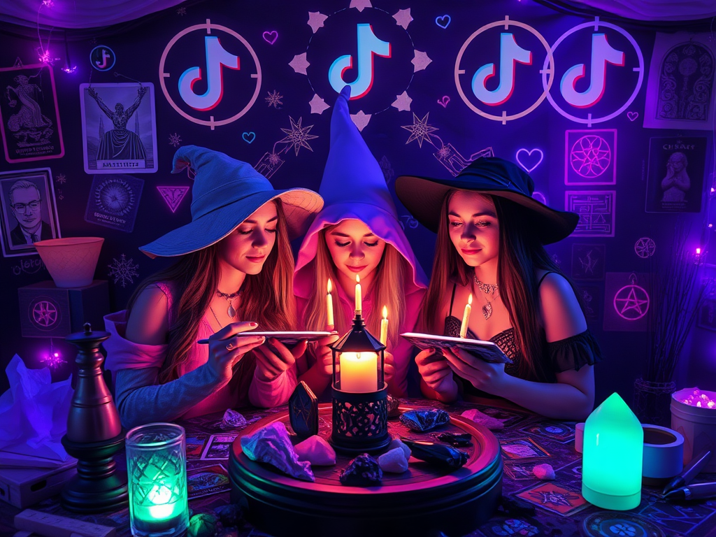 A Ascensão do "WitchTok" Como o Ocultismo Conquista a Geração Z e Redefine a Espiritualidade Digital A Ascensão do "WitchTok" Como o Ocultismo Conquista a Geração Z e Redefine a Espiritualidade Digital