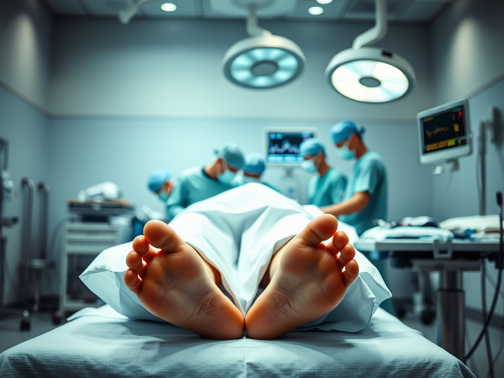 POR QUE TODOS CONTAM A MESMA HISTÓRIA? maca pessoa deitado no hospital