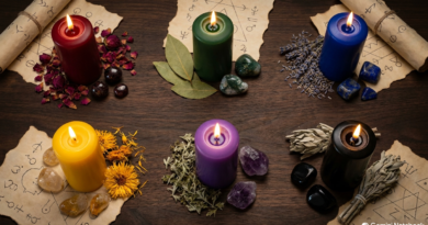 A Magia das Velas: O Poder do Fogo e o Significado Místico das Cores nos Rituais