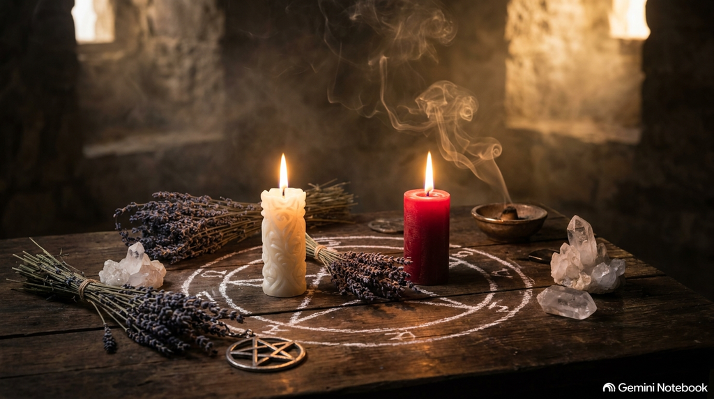 A Magia das Velas: O Poder do Fogo e o Significado Místico das Cores nos Rituais