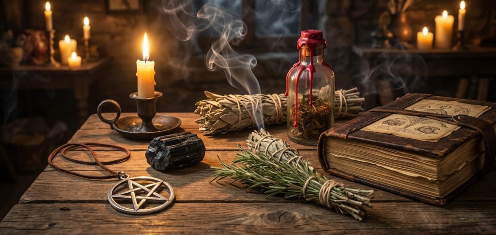 Amuletos e Talismãs: Como Criar e Consagrar Escudos de Proteção
