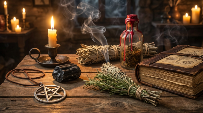 Amuletos e Talismãs: Como Criar e Consagrar Escudos de Proteção