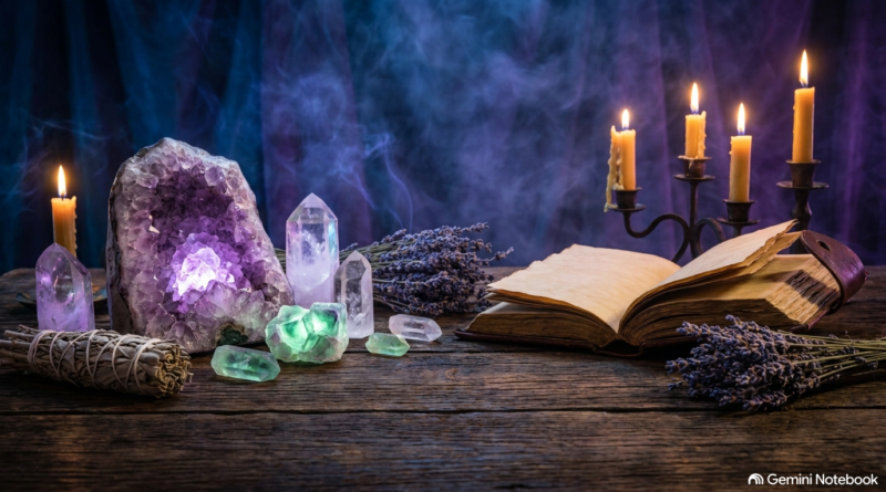 Magia dos Cristais: A Arte Sagrada de Ancorar Energias