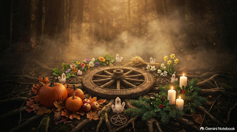 A Roda do Ano e os 8 Sabbats: A Magia dos Ciclos da Natureza